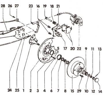 Суппорт Girling VW Passat