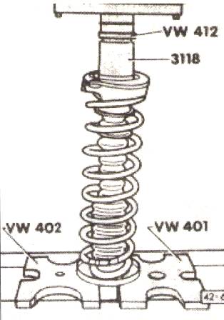 Сборка задней стойки