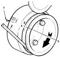Снятие, проверка, установка и регулировка рычагов клапанов и штанг толкателей Форд Таурус