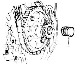 Замена цепи привода распредвала автомобиля Форд Таурус