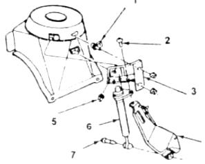 Проверка и замена амортизаторов двигателя Ford Taurus