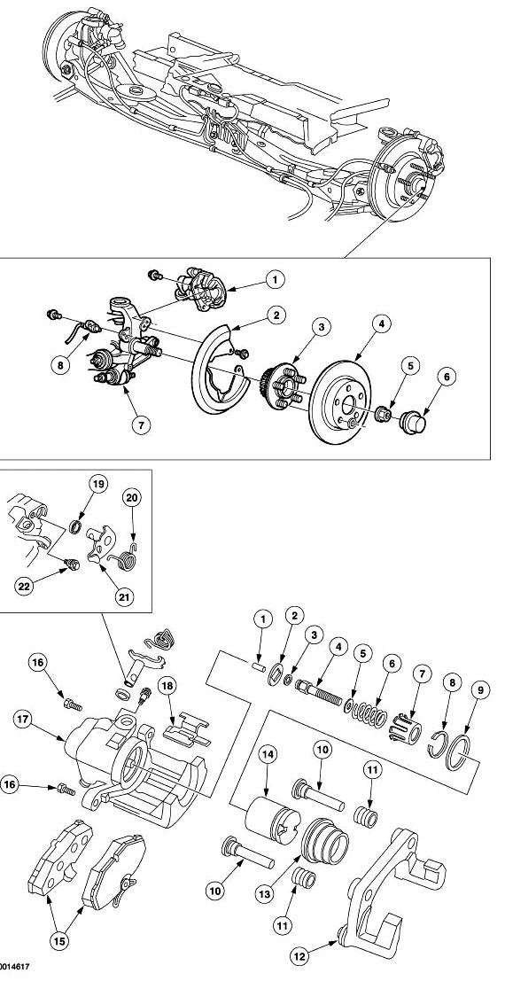 Задняя подвеска Форд Таурус
