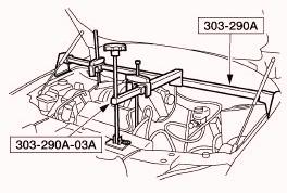 Установка АКПП Ford Taurus