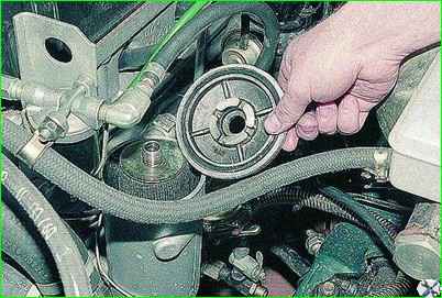 Замена масла и масляного фильтра двигателя