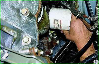 Замена масла и масляного фильтра двигателя