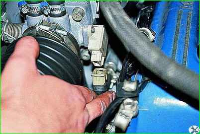 Қозғалтқыштың дроссель жинағын алу