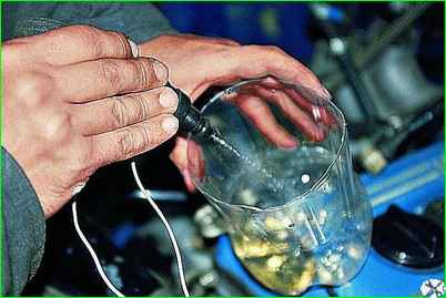 Проверка и замена форсунок двигателя