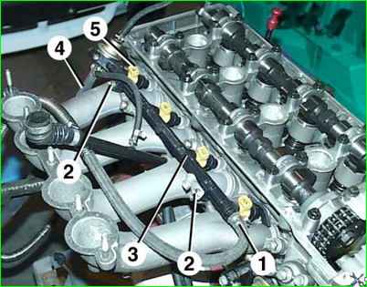 Проверка и замена форсунок двигателя