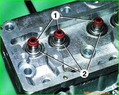 Разборка головки цилиндров