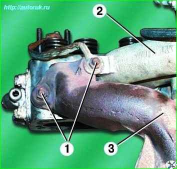 Разборка головки цилиндров