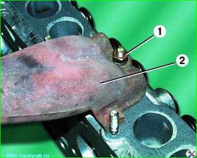 Разборка головки цилиндров
