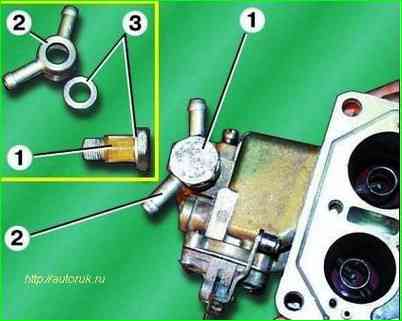 Снятие и регулировка карбюратора К-151