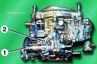 Снятие и регулировка карбюратора К-151