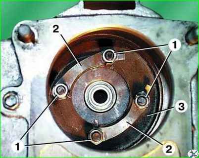 Снятие и установка коленчатого вала