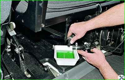 Замена охлаждающей жидкости