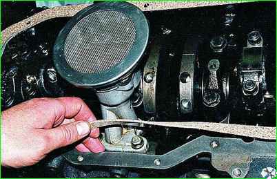 Замена прокладки поддона двигателя