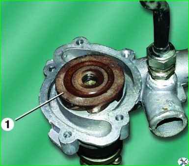 Разборка насоса системы охлаждения