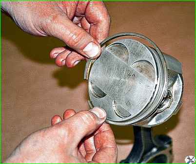 Größengruppen von Kolben und Zylindern