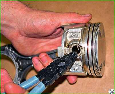 Größengruppen von Kolben und Zylindern