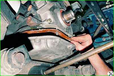 Замена прокладки поддона двигателя