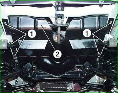 Снятие и установка двигателя ЗМЗ-406