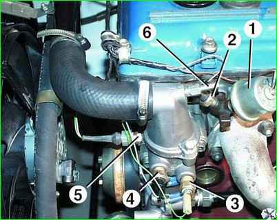 Снятие и установка двигателя ЗМЗ-406