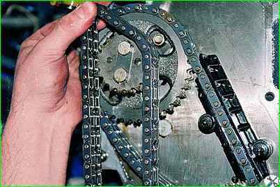 Замена цепей двигателя ЗМЗ-406