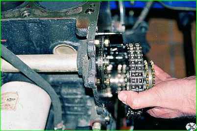 Замена цепей двигателя ЗМЗ-406