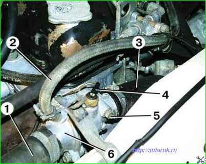 Замена термостата двигателя