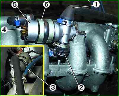 Замена регулятора холостого хода