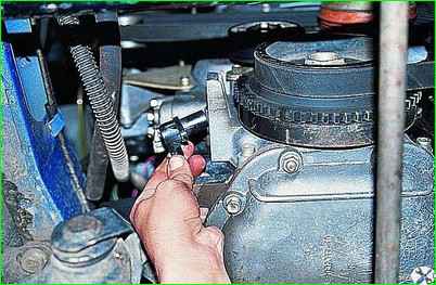 Снятие датчика синхронизации