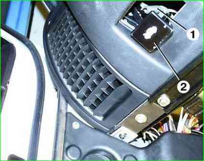 Панель приладів ГАЗ-3110 зняття