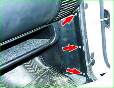 Панель приладів ГАЗ-3110 зняття