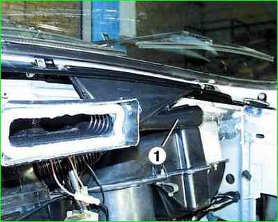 Панель приладів ГАЗ-3110 зняття