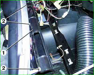 Панель приладів ГАЗ-3110 зняття