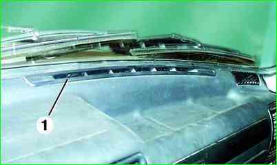 Панель приладів ГАЗ-3110 зняття