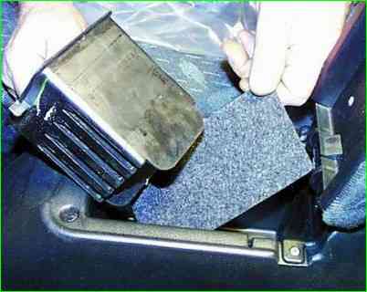 Панель приладів ГАЗ-3110 зняття