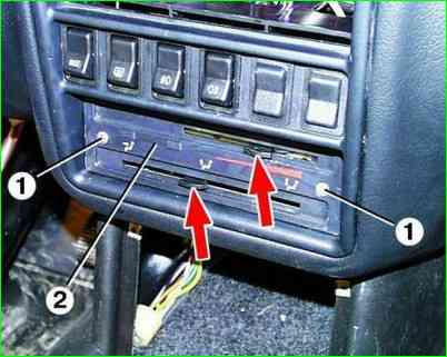 Панель приладів ГАЗ-3110 зняття