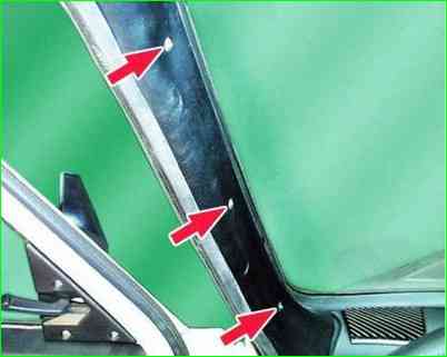 Панель приладів ГАЗ-3110 зняття