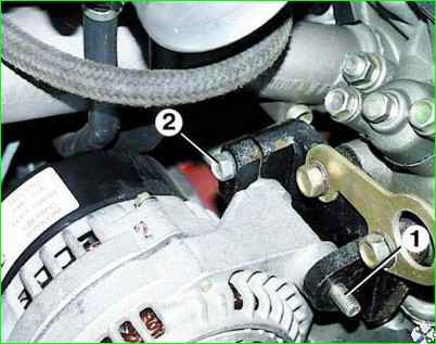 Снятие и разборка генератора