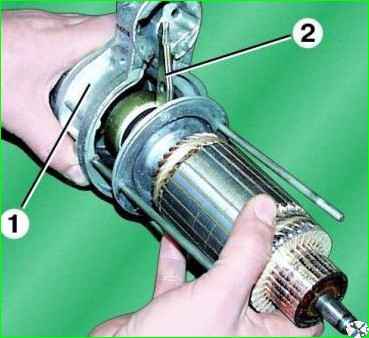 Разборка стартера