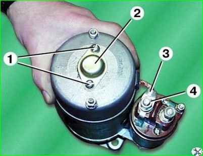 Разборка стартера