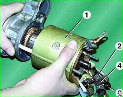 Разборка стартера