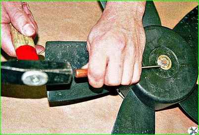 Разборка электровентилятора