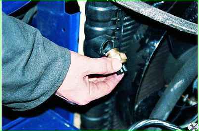 Проверка цепи включения электровентилятора