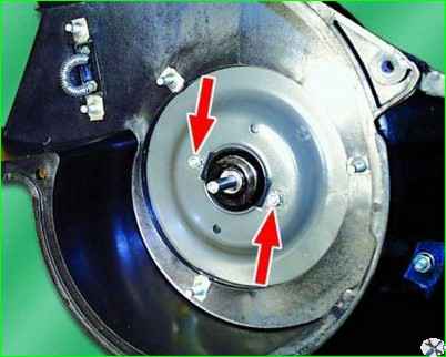 Разборка отопителя