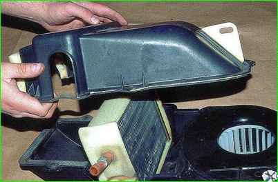 Снятие радиатора отопителя