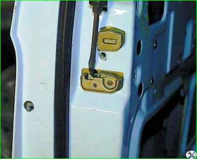 Снятие замка двери