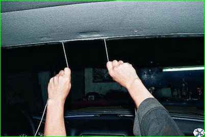 Замена ветрового стекла