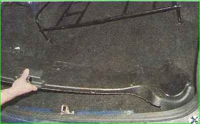 Снятие заднего бампера автомобиля